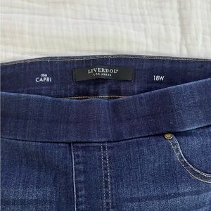 Liverpool size 18w pull on jeans with stretch